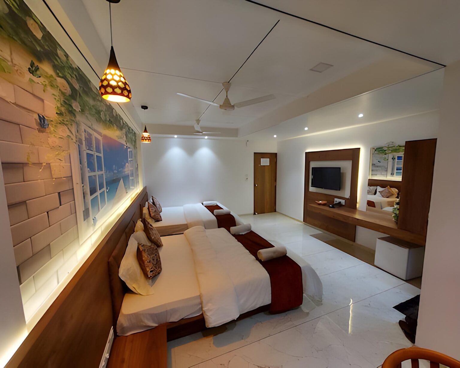 4 Guest Non-AC Room at Karnataka Pravasi Soudha